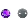 RAINBOW Prisiuvama akrilo akutė 10 mm, spalva violetinė