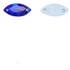 RAINBOW Prisiuvama akrilo akutė 5x10 mm, spalva mėlyna