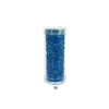 Stikliniai apvalūs karoliukai (biseris) Nr. 6/0 RainBow® plastikinėje tūbelėje 25 g, spalva 3B