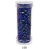 Stikliniai apvalūs karoliukai (biseris) Nr. 6/0 RainBow® plastikinėje tūbelėje 25 g, spalva 168