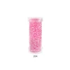 Stikliniai apvalūs karoliukai (biseris) Nr. 6/0 RainBow® plastikinėje tūbelėje 25 g, spalva 204
