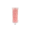 Stikliniai apvalūs karoliukai (biseris) Nr. 6/0 RainBow® plastikinėje tūbelėje 25 g, spalva 137