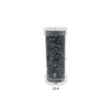 Stikliniai apvalūs karoliukai (biseris) Nr. 6/0 RainBow® plastikinėje tūbelėje 25 g, spalva 214