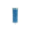 Stikliniai apvalūs karoliukai (biseris) Nr. 6/0 RainBow® plastikinėje tūbelėje 25 g, spalva 3