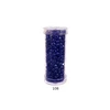 Stikliniai apvalūs karoliukai (biseris) Nr. 6/0 RainBow® plastikinėje tūbelėje 25 g, spalva 108