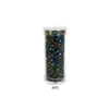 Stikliniai apvalūs karoliukai (biseris) Nr. 6/0 RainBow® plastikinėje tūbelėje 25 g, spalva 605