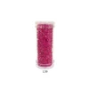 Stikliniai apvalūs karoliukai (biseris) Nr. 6/0 RainBow® plastikinėje tūbelėje 25 g, spalva 139