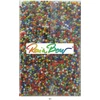 Stikliniai apvalūs karoliukai (biseris) Nr. 6/0 RainBow® 500g, spalva 51