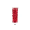 Stikliniai apvalūs karoliukai (biseris) Nr. 6/0 RainBow® plastikinėje tūbelėje 25 g, spalva 132