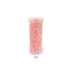 Stikliniai apvalūs karoliukai (biseris) Nr. 6/0 RainBow® plastikinėje tūbelėje 25 g, spalva 137