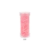 Stikliniai apvalūs karoliukai (biseris) Nr. 6/0 RainBow® plastikinėje tūbelėje 25 g, spalva 210