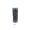 Stikliniai apvalūs karoliukai (biseris) Nr. 6/0 RainBow® plastikinėje tūbelėje 25 g, spalva 214