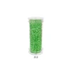 Stikliniai apvalūs karoliukai (biseris) Nr. 6/0 RainBow® plastikinėje tūbelėje 25 g, spalva 212