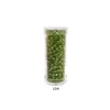 Stikliniai apvalūs karoliukai (biseris) Nr. 6/0 RainBow® plastikinėje tūbelėje 25 g, spalva 104
