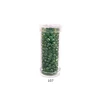 Stikliniai apvalūs karoliukai (biseris) Nr. 6/0 RainBow® plastikinėje tūbelėje 25 g, spalva 107