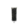 Stikliniai apvalūs karoliukai (biseris) Nr. 6/0 RainBow® plastikinėje tūbelėje 25 g, spalva 602