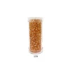 Stikliniai apvalūs karoliukai (biseris) Nr. 6/0 RainBow® plastikinėje tūbelėje 25 g, spalva 109