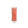 Stikliniai apvalūs karoliukai (biseris) Nr. 6/0 RainBow® plastikinėje tūbelėje 25 g, spalva 2204