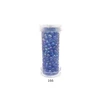 Stikliniai apvalūs karoliukai (biseris) Nr. 6/0 RainBow® plastikinėje tūbelėje 25 g, spalva 166