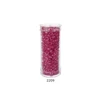 Stikliniai apvalūs karoliukai (biseris) Nr. 6/0 RainBow® plastikinėje tūbelėje 25 g, spalva 2209