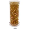 Stikliniai apvalūs karoliukai (biseris) Nr. 6/0 RainBow® plastikinėje tūbelėje 25 g, spalva 162B