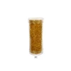 Stikliniai apvalūs karoliukai (biseris) Nr. 6/0 RainBow® plastikinėje tūbelėje 25 g, spalva 2C