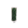 Stikliniai apvalūs karoliukai (biseris) Nr. 6/0 RainBow® plastikinėje tūbelėje 25 g, spalva 107B