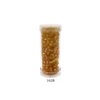 Stikliniai apvalūs karoliukai (biseris) Nr. 6/0 RainBow® plastikinėje tūbelėje 25 g, spalva 162B