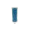 Stikliniai apvalūs karoliukai (biseris) Nr. 6/0 RainBow® plastikinėje tūbelėje 25 g, spalva 163