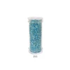 Stikliniai apvalūs karoliukai (biseris) Nr. 6/0 RainBow® plastikinėje tūbelėje 25 g, spalva 211