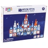 Lean Toys Magnetinis konstruktorius Window Art X6010, 90 vnt.