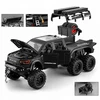 Metalinis Dodge Ram 1000 Mammoth pikapo modelis 1:24 su LED ir garsais