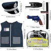 deAO Toys MAŽAS POLICININKAS RINKINYS VAIKAMS POLICIJOS PRIEDAI LIEMENĖS KEpurė