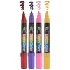 Akriliniai markeriai Marvy Decocolor Acrylic #315-4E Bright, 4 vnt.