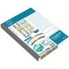Užrašų knygelės „Logical Swing Notebook – Casual Color Series“ su sidabro jonų danga, semi B5 langeliais 5 mm- įv. spalvų (5 vnt.) HB5-H511-5P