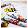 Flomasteriai šviesių audinių dekoravimui Fabric Marker 560-10V, 10vnt.
