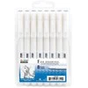 Staedtler Grafiniai rašikliai Marvy For Drawing #4600-8BX, 8 skirtingų brėžių, juodi 8vnt.