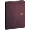 Japoniškas spiralinis darbo kalendorius 2027 „Planning Diary Crespin“ A5, rudas PD-1006-27