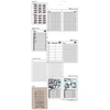 Japoniškas spiralinis darbo kalendorius 2027 „Planning Diary Serious“ B5, rudas PD-1200-27