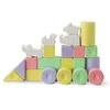 Kaladėlių kūdikiams rinkinys iš natūralių ryžių “Mochi Rice Animal Blocks”
