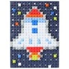 Karpomas Iwako kūrybinis mozaikų rinkinys „KESHI-BLO Dot Art Kit – Rocket”, ER-GLB712