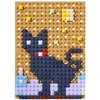Karpomas Iwako kūrybinis mozaikų rinkinys „KESHI-BLO Dot Art Kit – Juodas Cat”, ER-GLB706