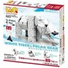 Konstruktorius LaQ „Animal World Baltas Tiger and Polar Bear”