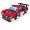 Yoshiritsu Japoniškas edukacinis konstruktorius LAQ Hamacron SPEED WHEELS, nuo 7 m.