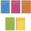 Lengvi sąsiuviniai „Logical AIR Grid” B5, linijomis (5 vnt.) B546A-5P