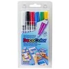 Markeriai įvairių paviršių dekoravimui Marvy Decocolor Extra Fine #1234-6 Primary, 6vnt.