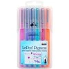 MARVY stilingi rašikliai plonu antgaliu #4900-6B "Le Pen Pigment" Jewel, 6vnt.
