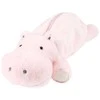 Pliušinis penalas „Hippopotamus series”, rožinis HPP-PCN01-P