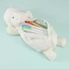 Pliušinis penalas „Hippopotamus series”, melsvas HPP-PCN01-B