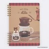 Užrašinė „drip coffee Kalita“ B6, langeliais 5 mm, NW-B610-2